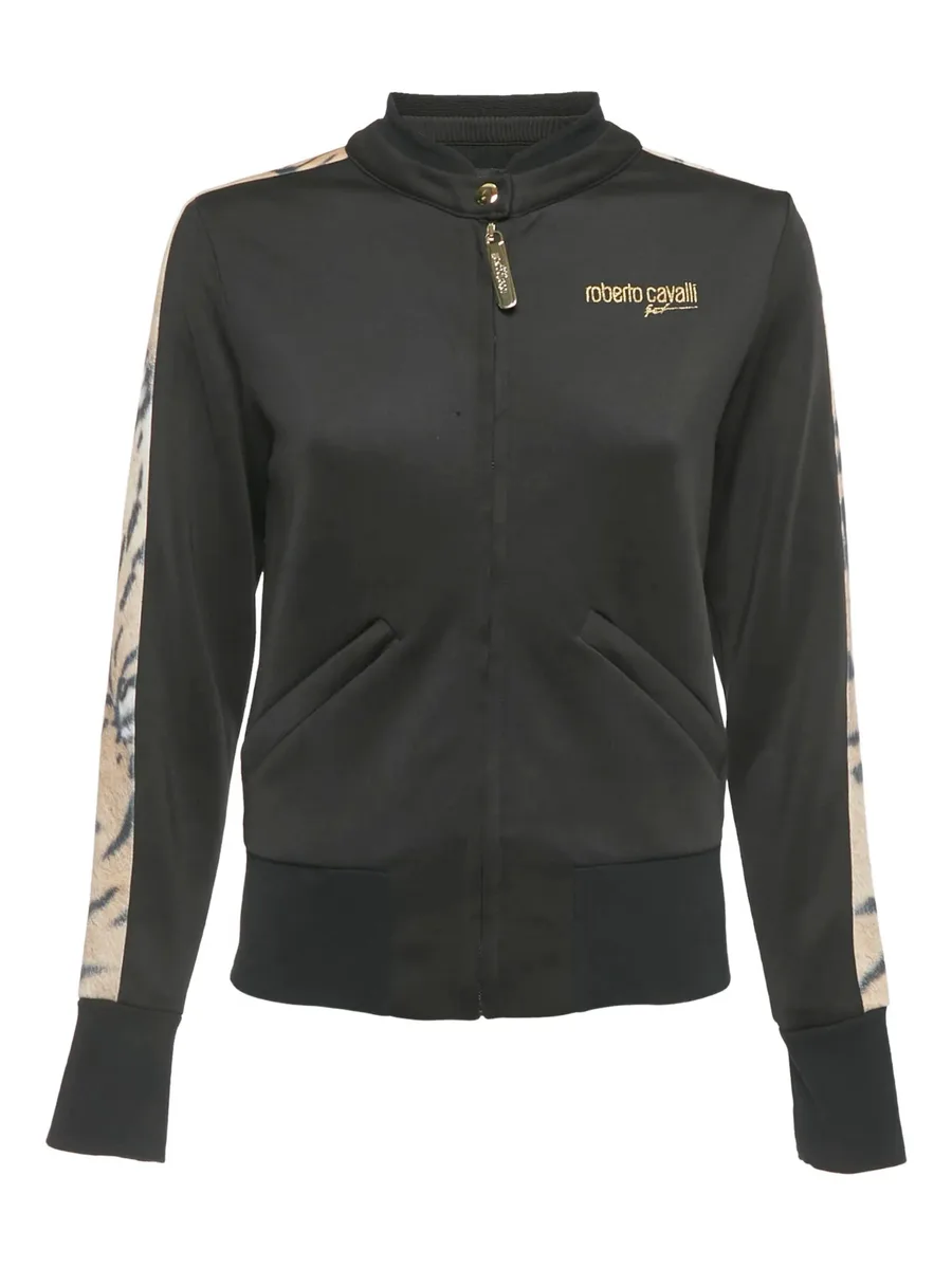 Crepe animal-print jacket 2