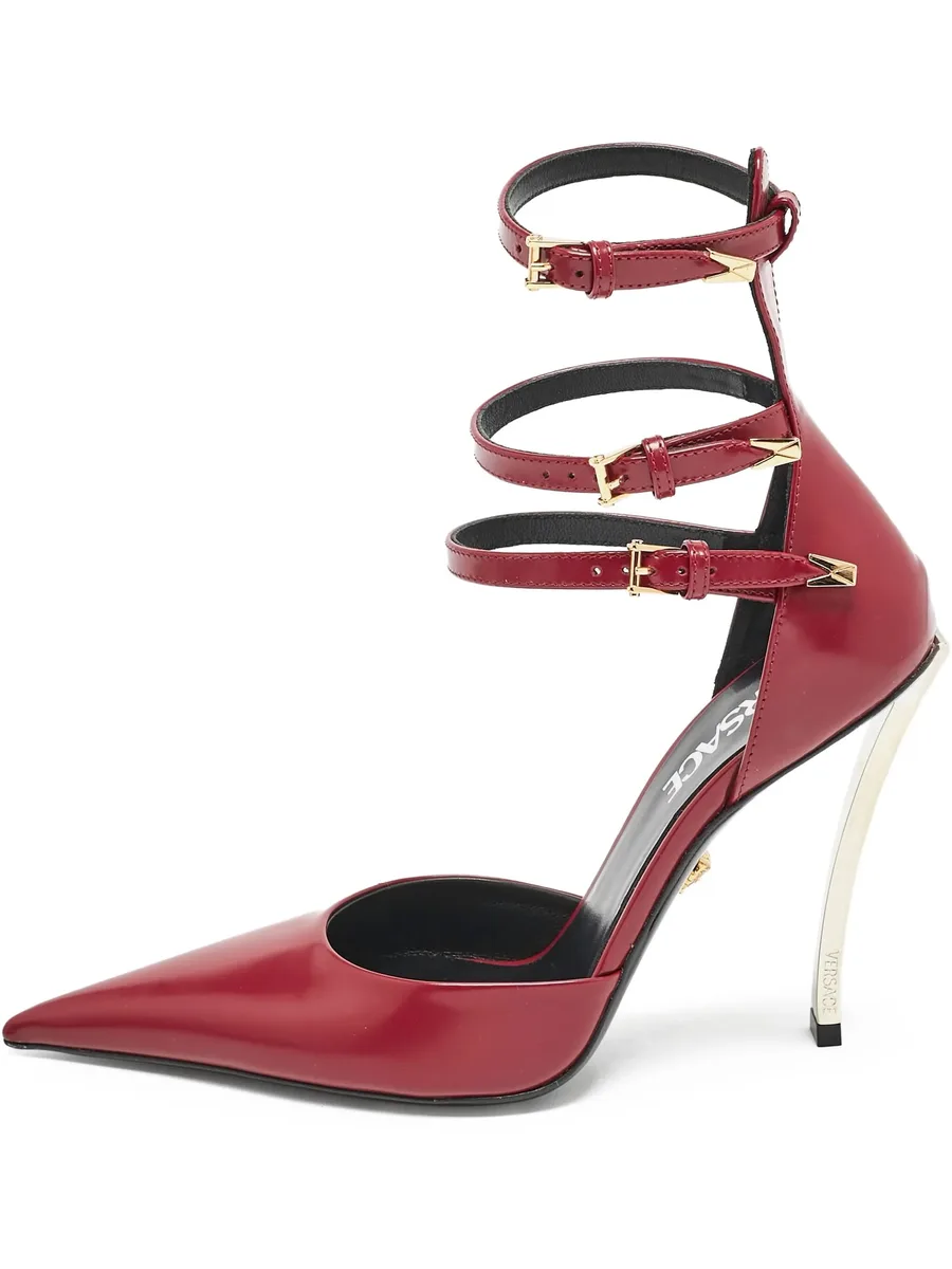 leather heeled pumps 2
