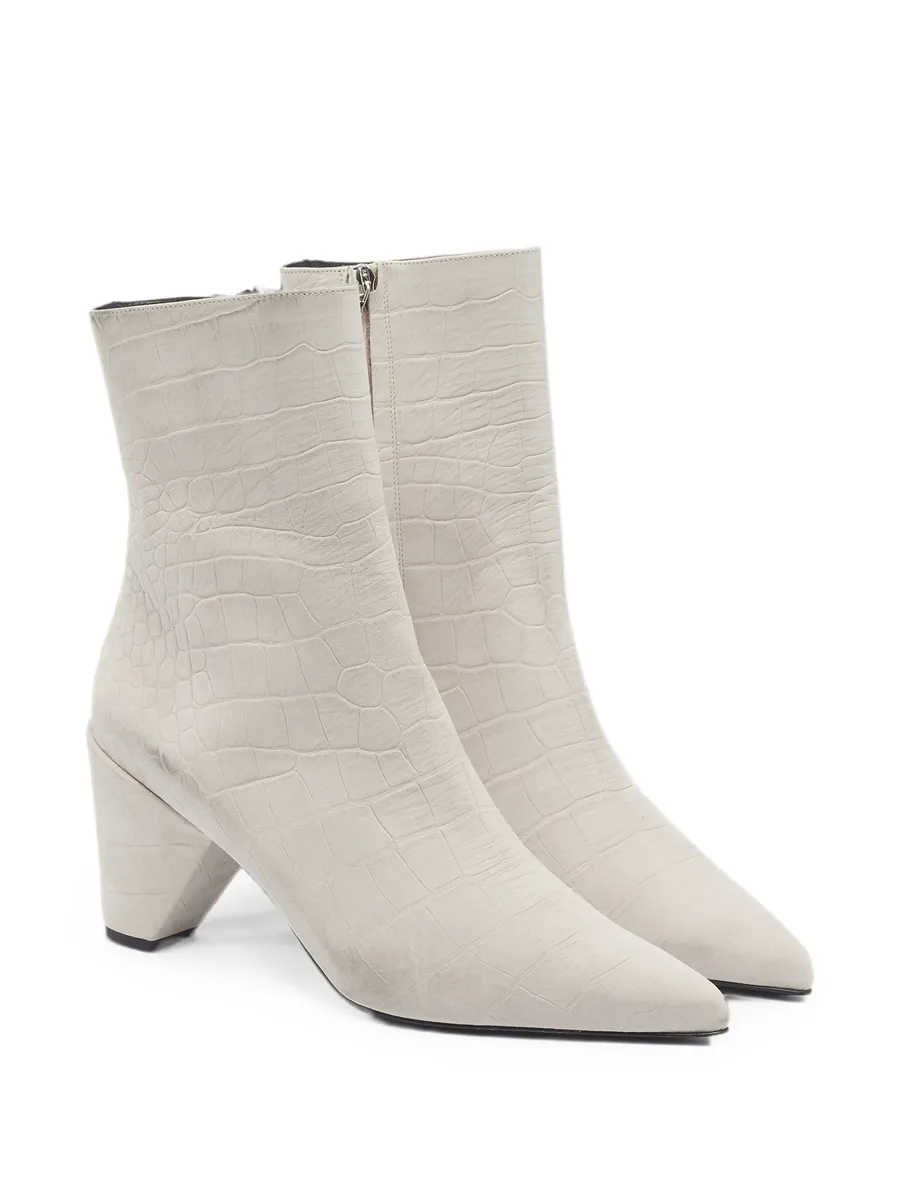 pointed-toe heeled ankle boots 8