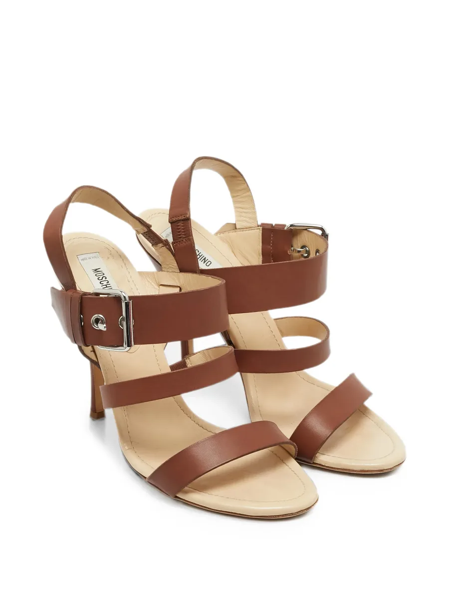 buckle-strap heeled sandals 3