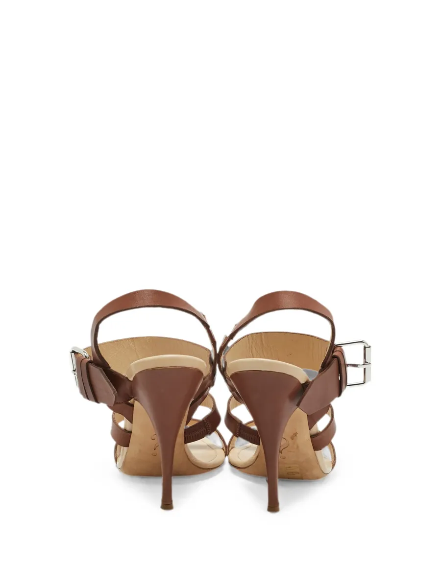 buckle-strap heeled sandals 5