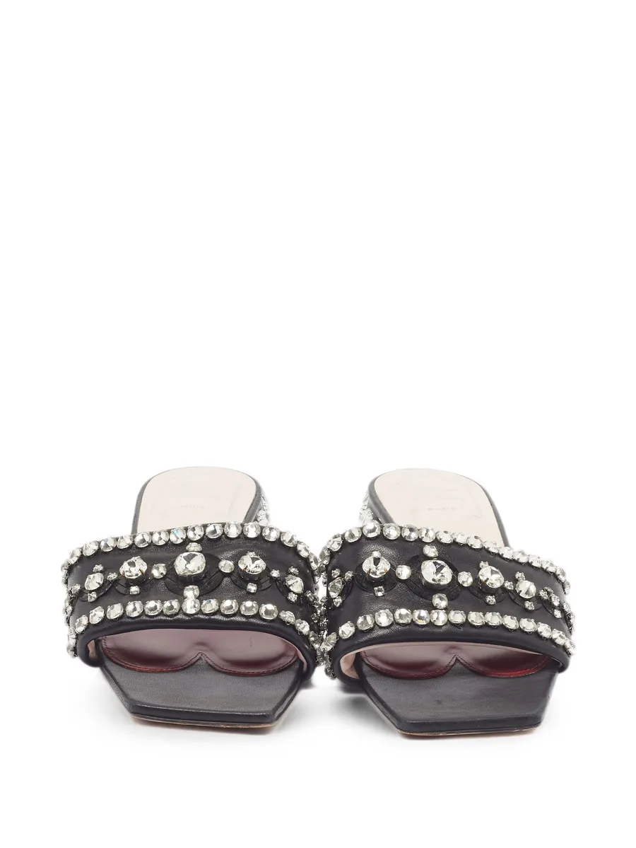Disco crystal-embellished sandals 6