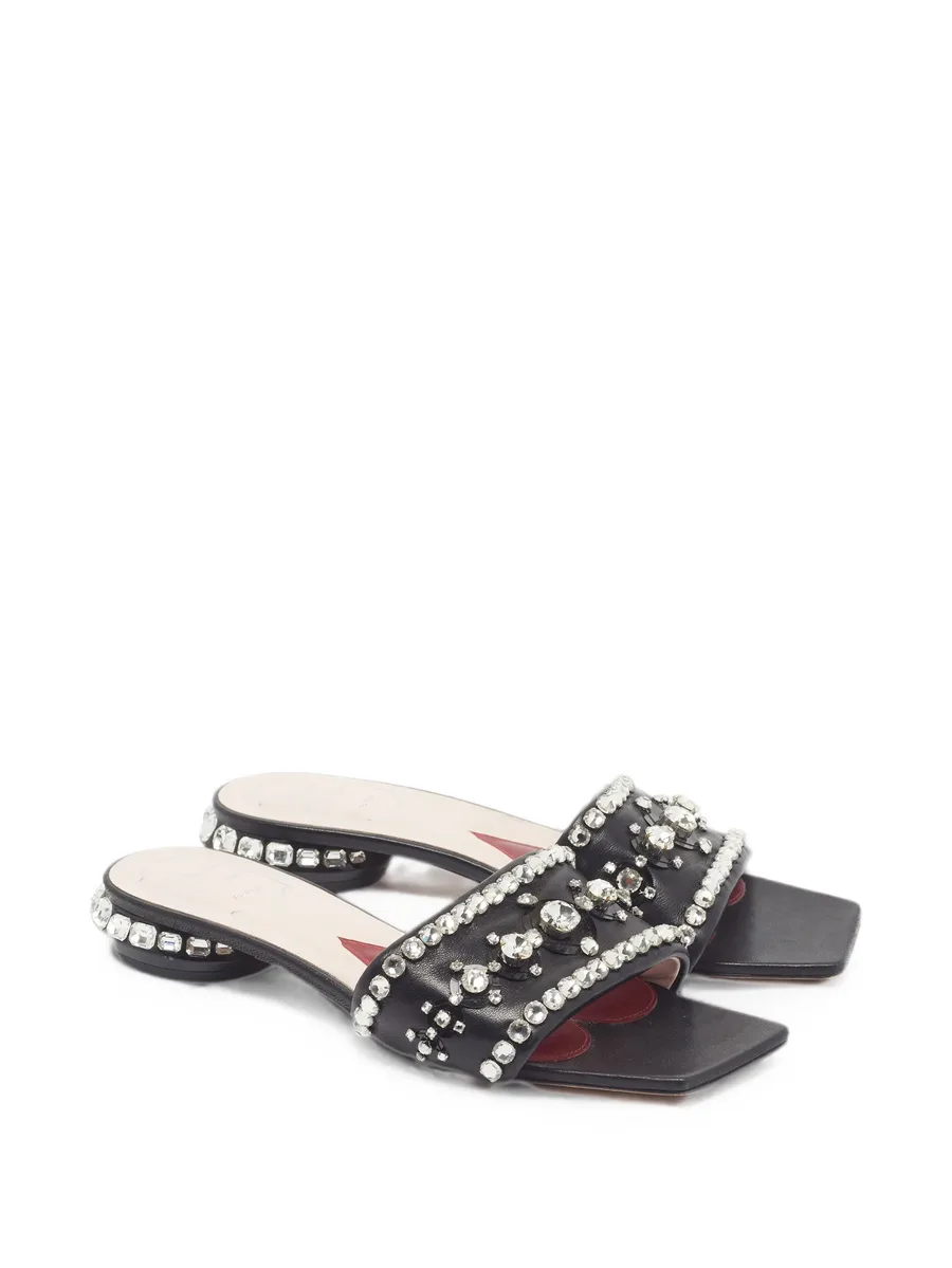 Disco crystal-embellished sandals 10