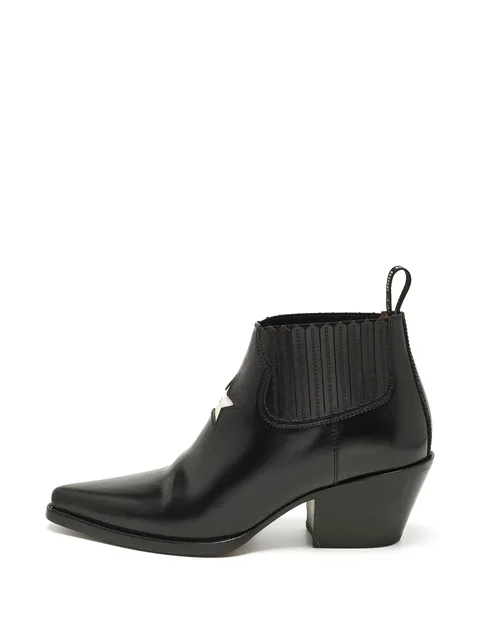 leather ankle boots