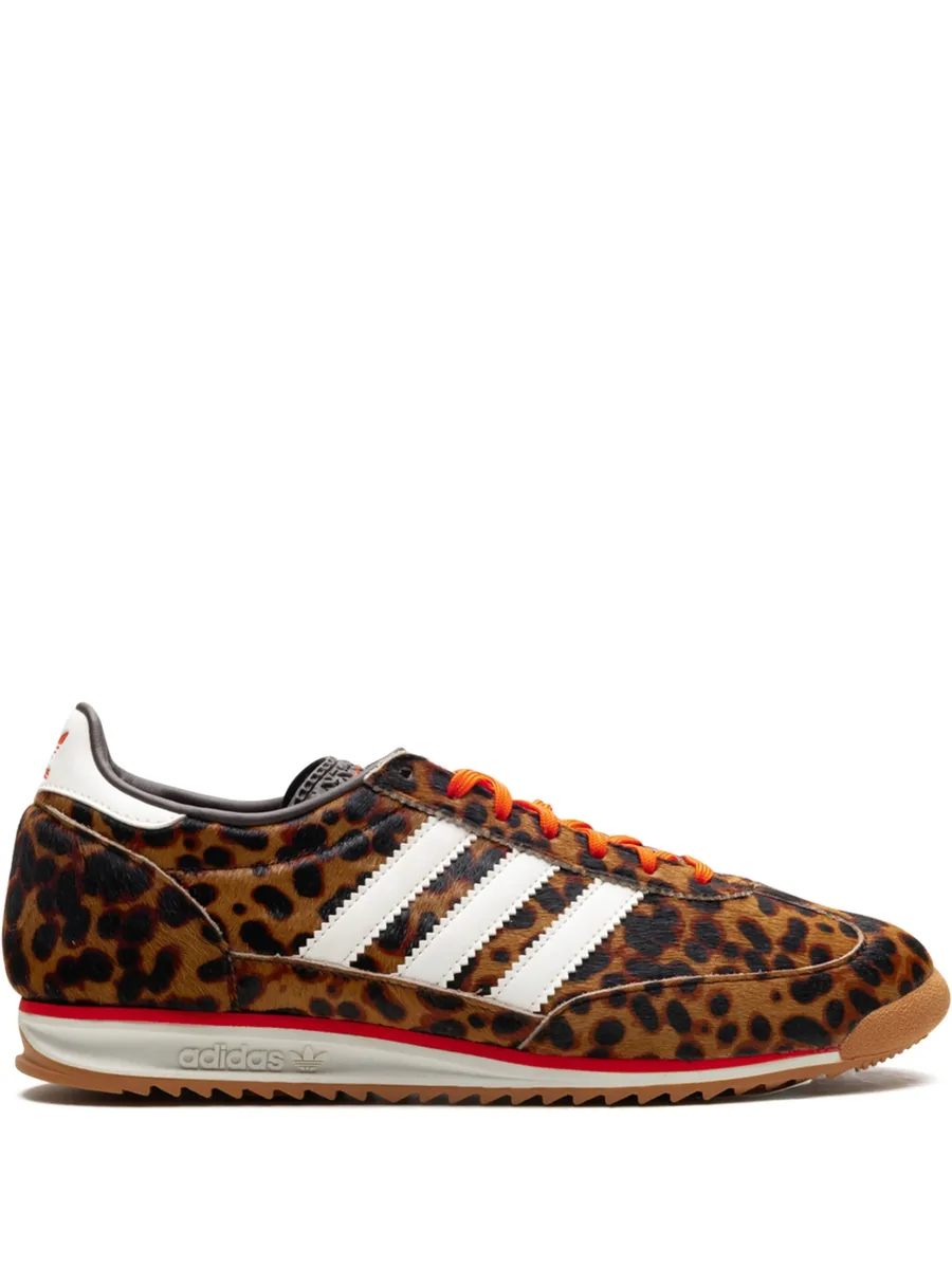 кроссовки SL 72 OG Dark Brown/Off White/Semi Impact Orange 2