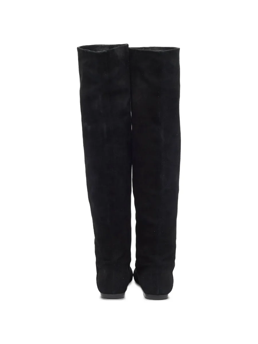 замшевые сапоги 3
