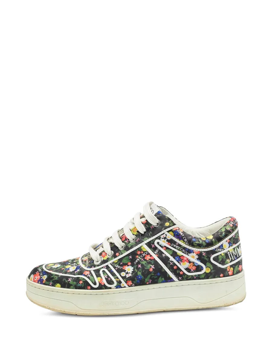 Hawaii/F floral-print sneakers 2