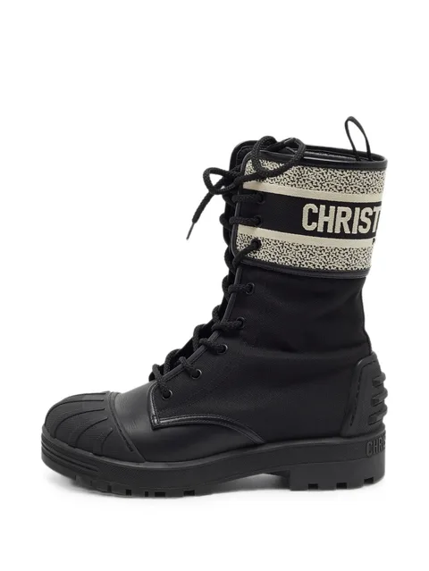 D-Major lace-up combat boots