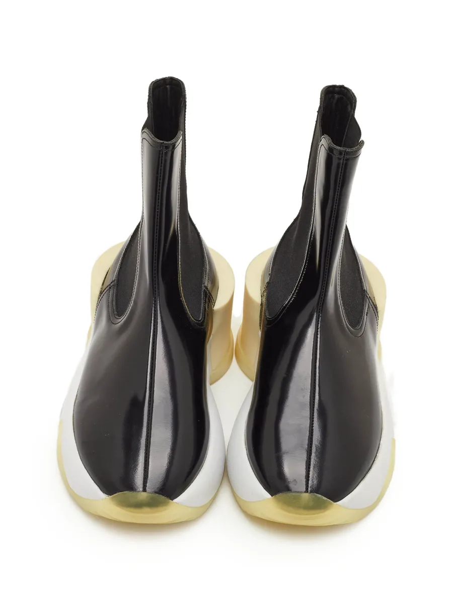 platform ankle boots 8