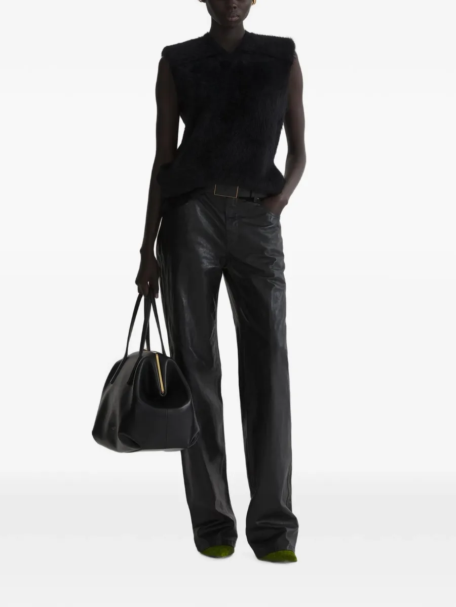 brushed-knit sleeveless top 4