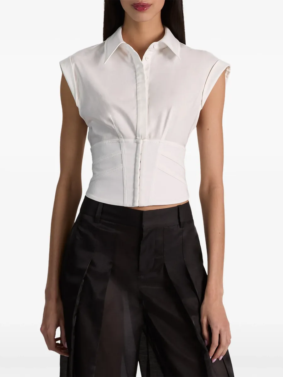 Kim paneled corset top 9