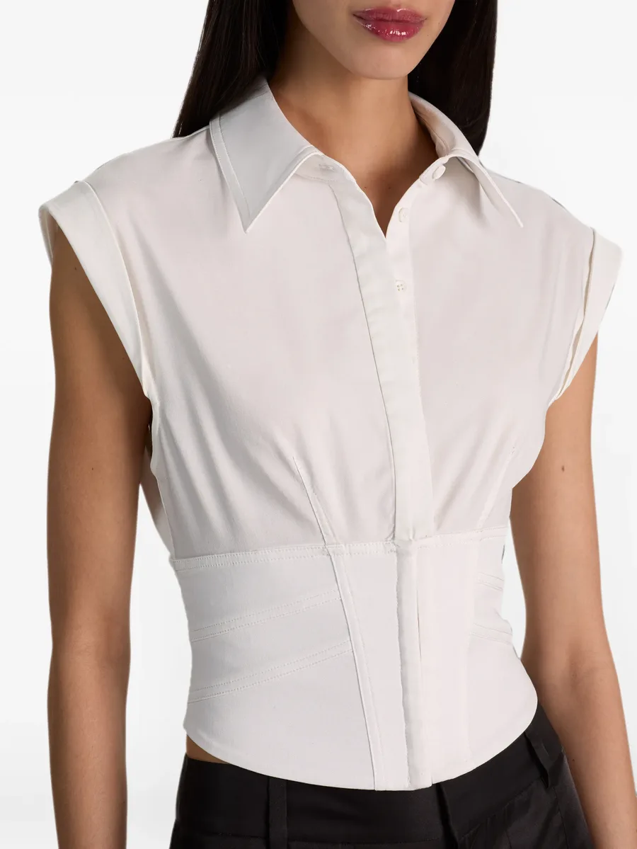 Kim paneled corset top 12