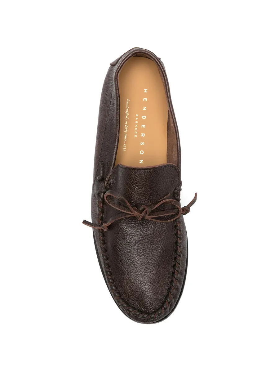 tie-detail loafers 7