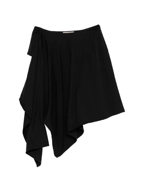 драпированная юбка Gauze Herringbone
