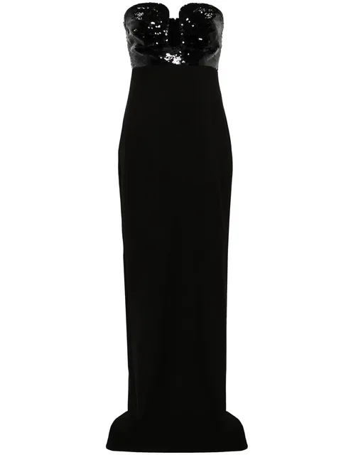 panelled-design dress