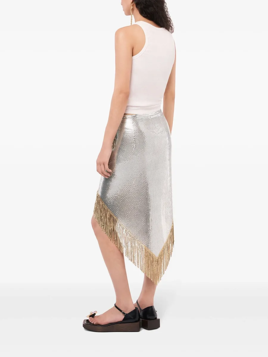 asymmetric gathered-detail tank top 7