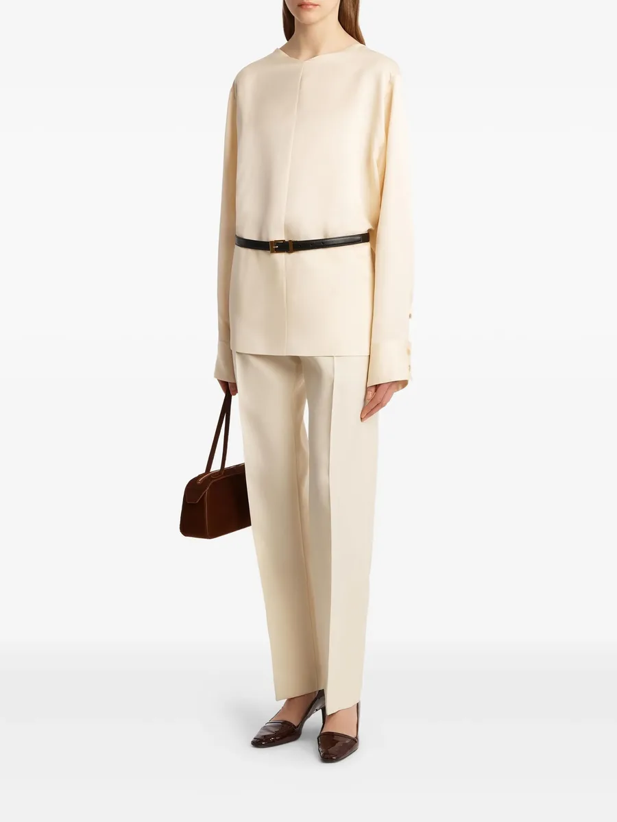 Durion tie-back blouse 4
