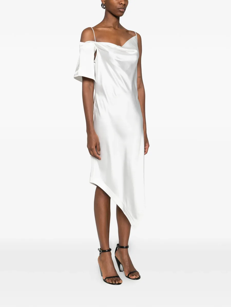 Thiana asymmetric midi dress 8