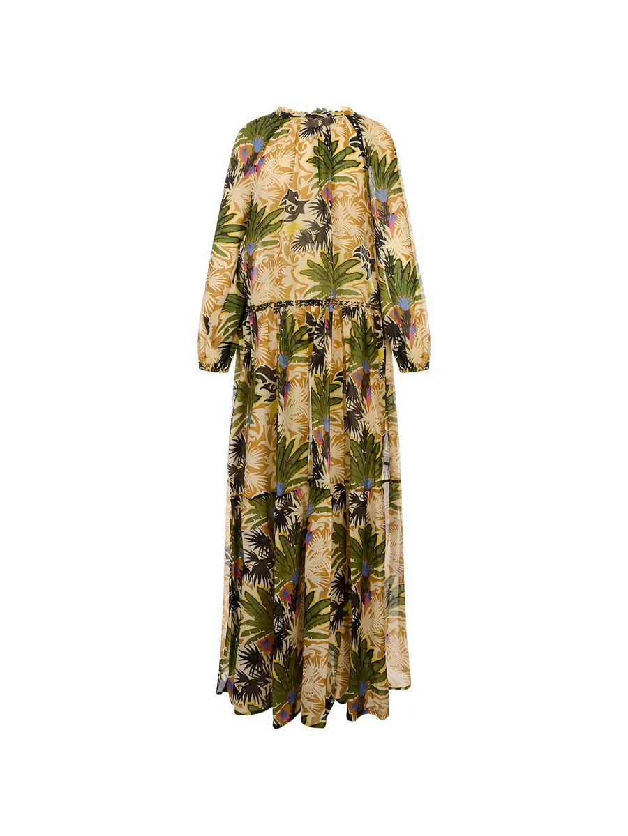 Caterina floral-print dress 4