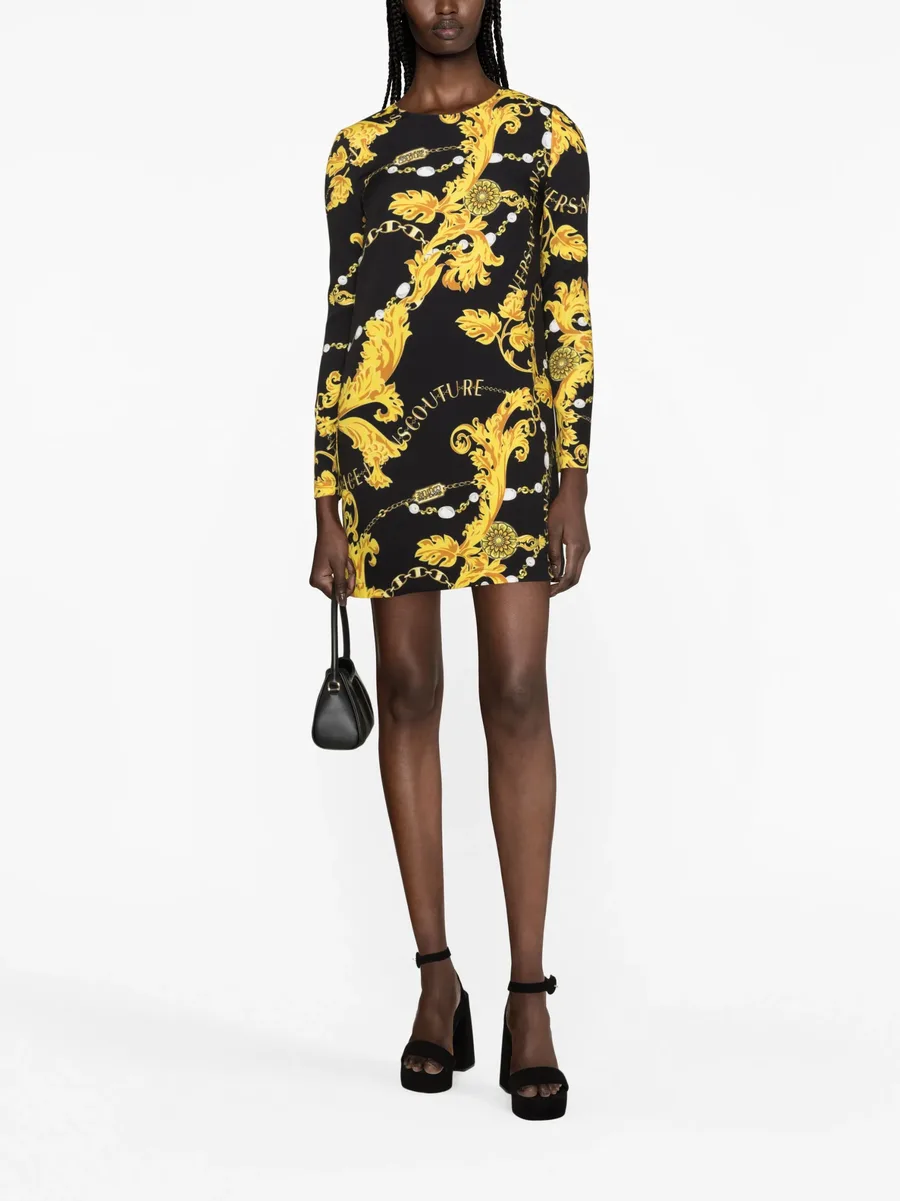 платье мини с принтом Baroque 4