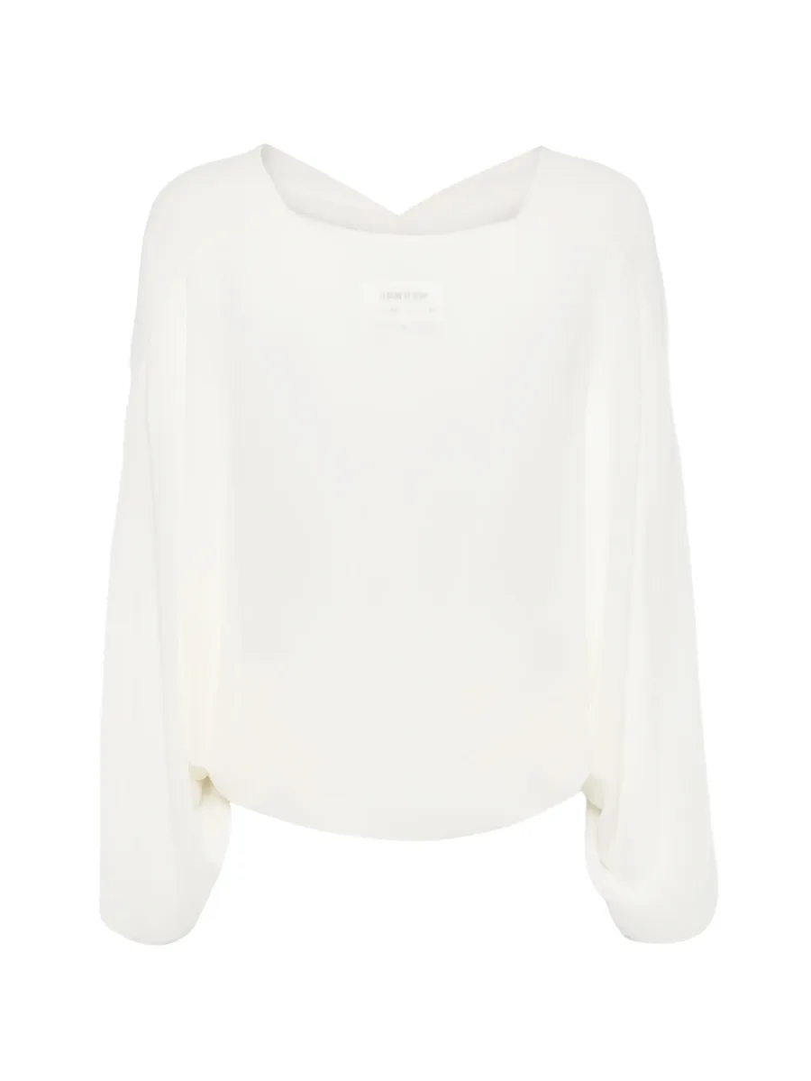 twist-detail long-sleeve top 4