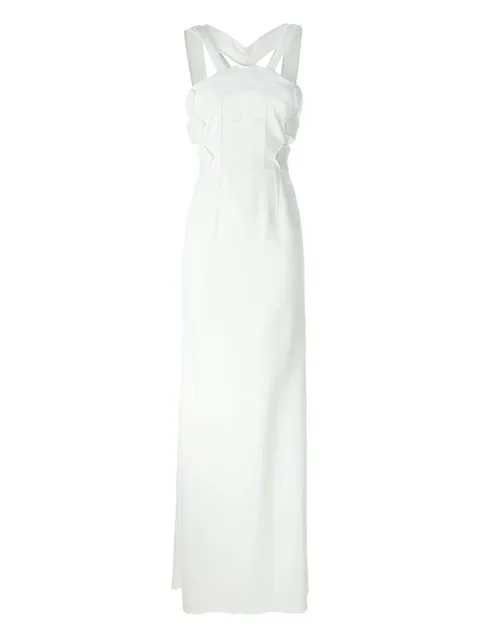 halterneck dress