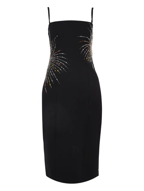 Britney embellished-detail midi dress