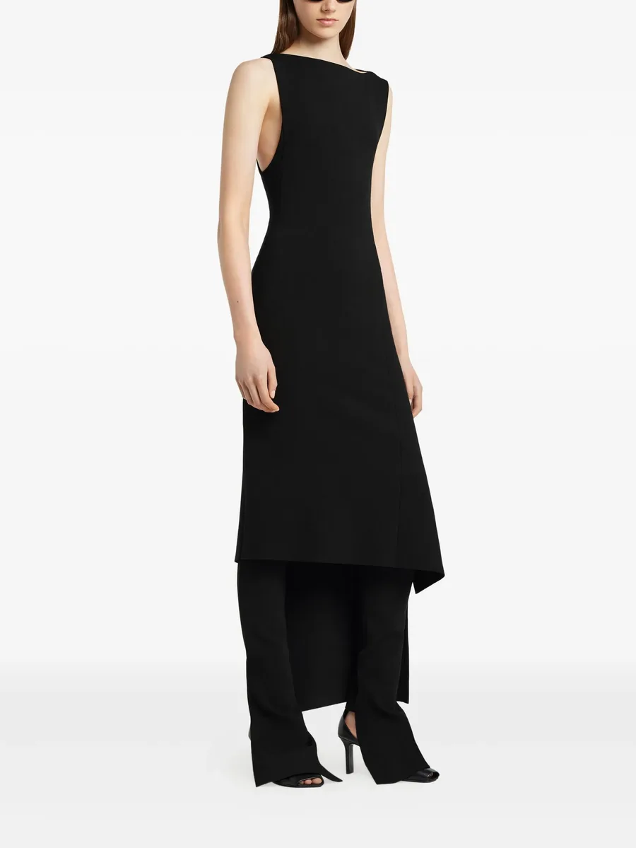 asymmetric sleeveless dress 4