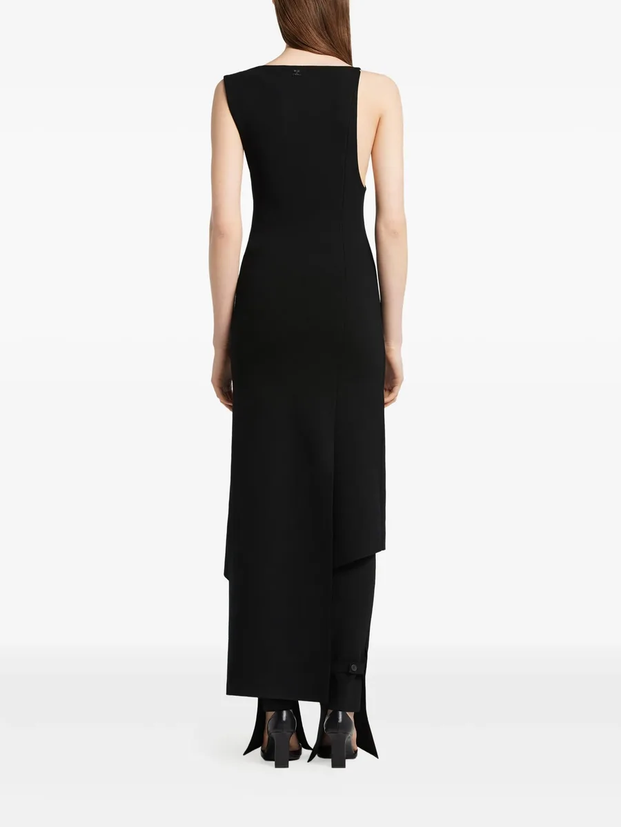 asymmetric sleeveless dress 5