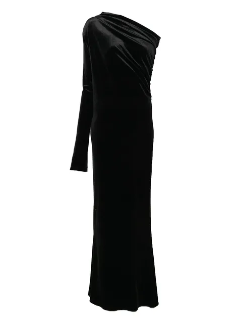 velvet gown