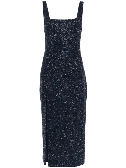 Le Sable glitter midi dress