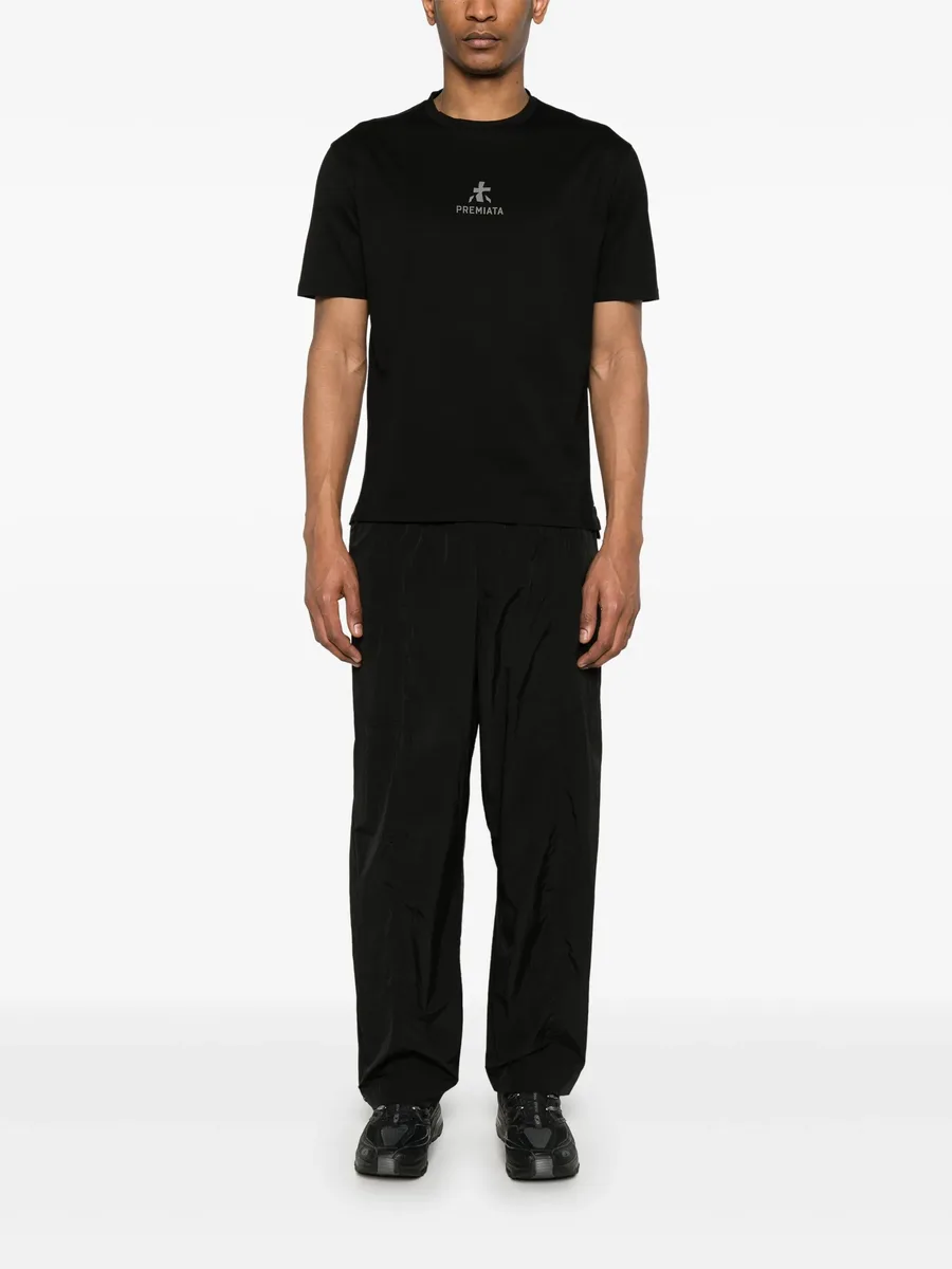 logo-print crewneck T-shirt 4
