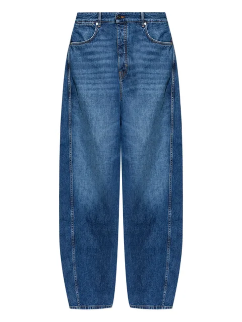 wide-leg jeans