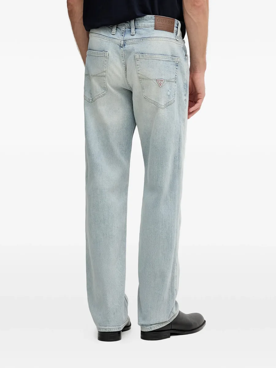 Mason logo-patch jeans 5