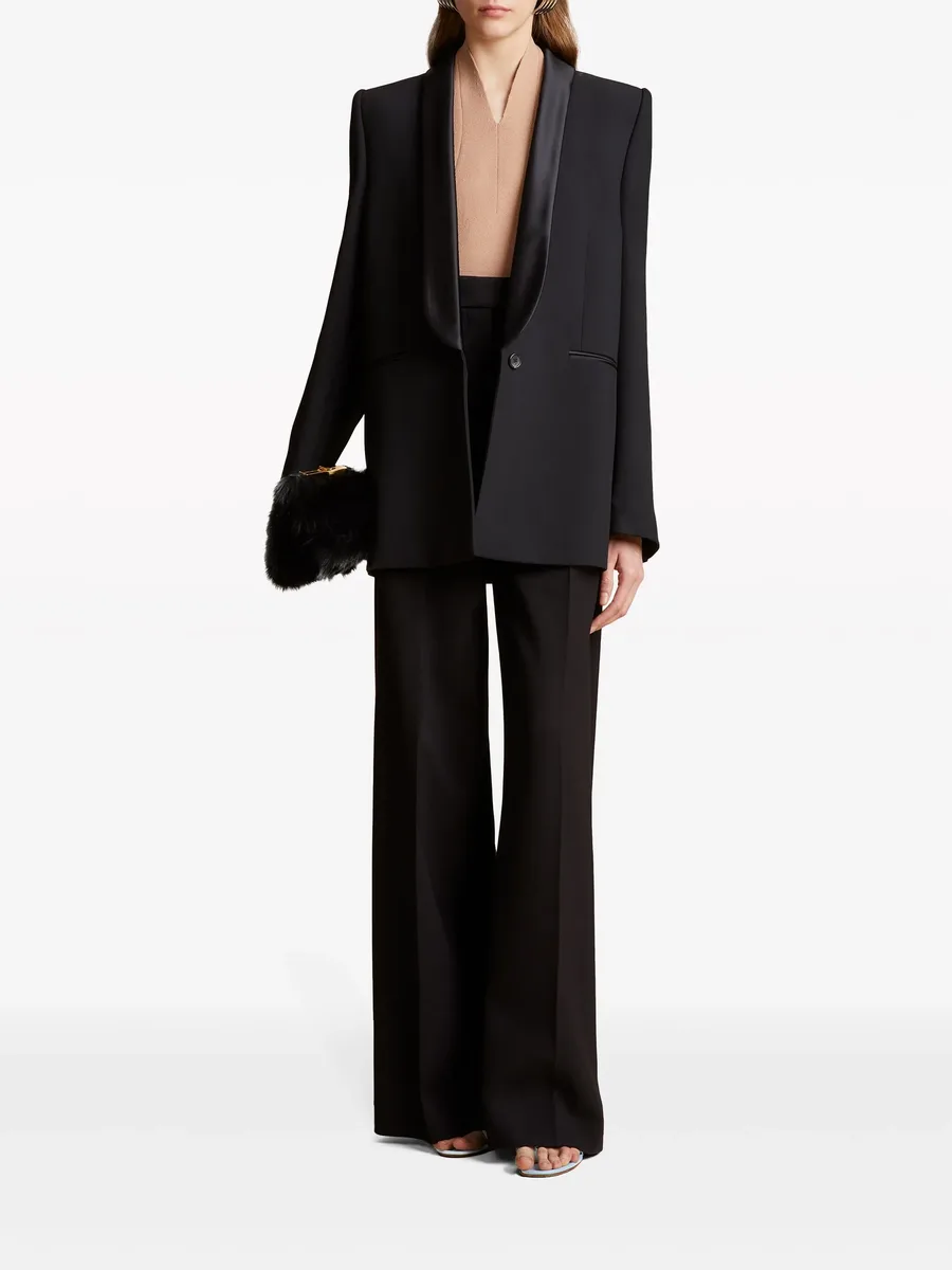 The Helio shawl-lapels blazer 4