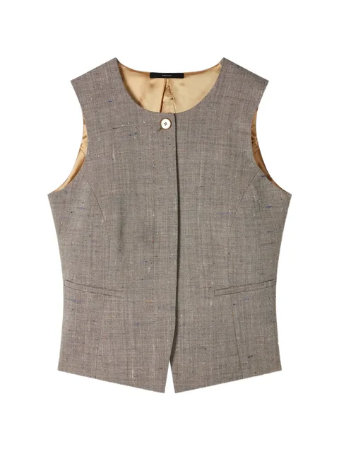 buttoned top
