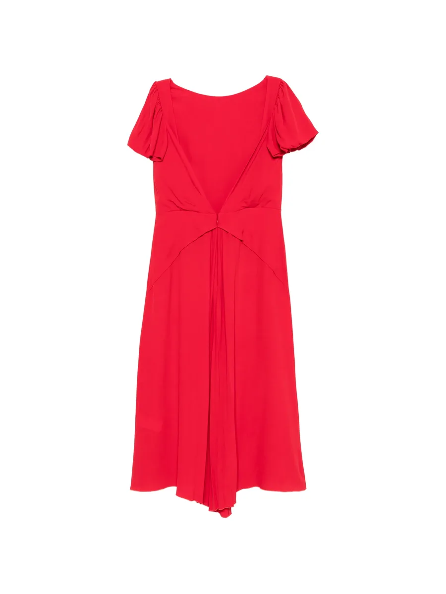 flutter-sleeve midi dress 4