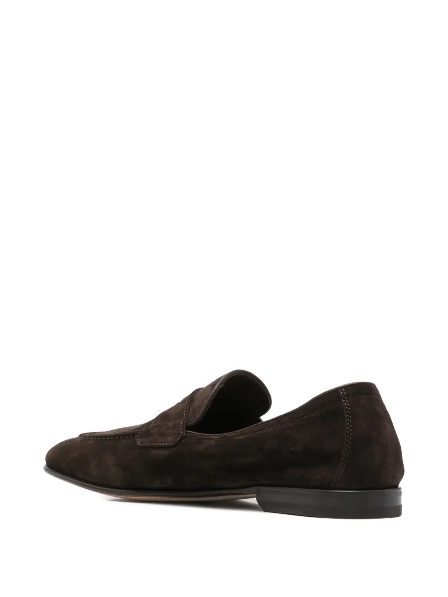 suede penny loafers 6