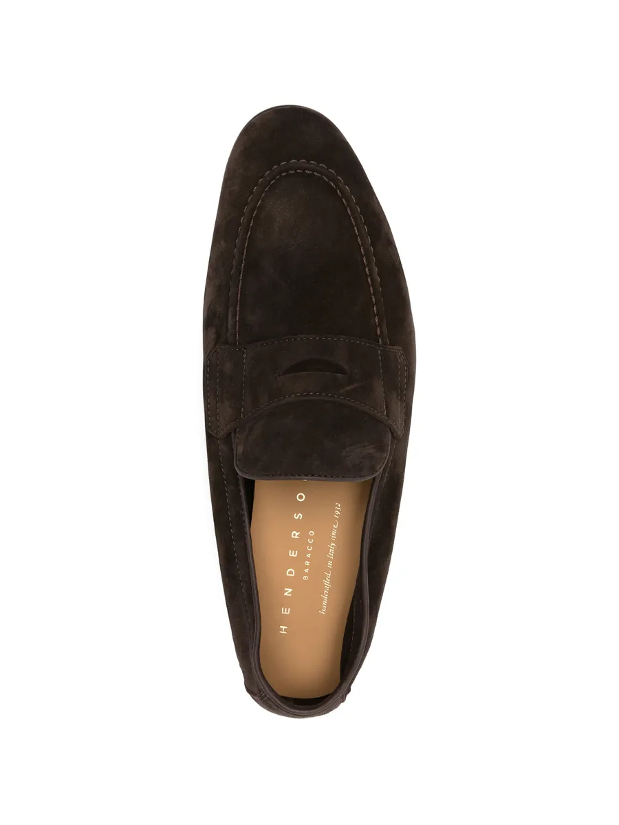 suede penny loafers 7