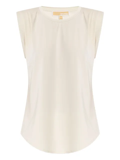 padded-shoulder top
