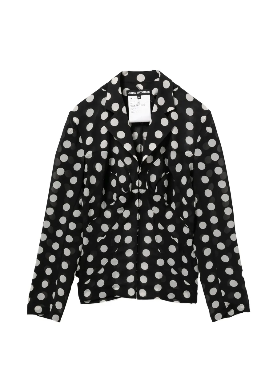 polka dot blouse 2