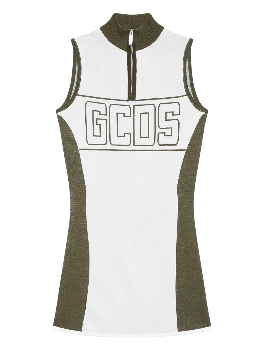 logo-print mini dress 2