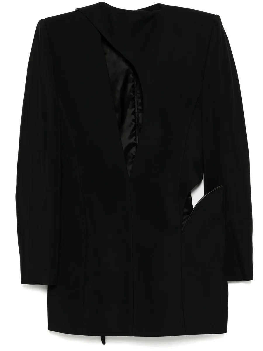 cut-out tailored dress 1