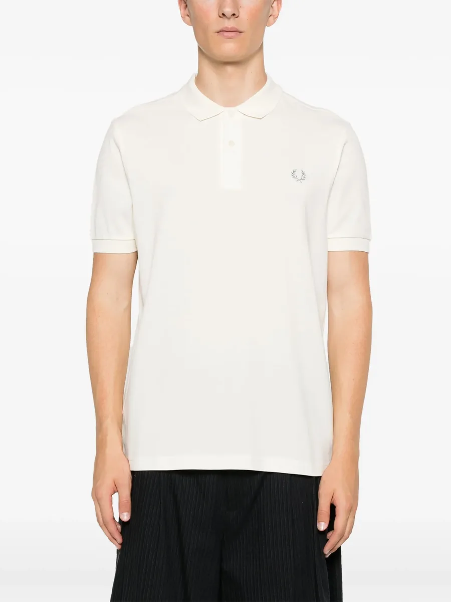 рубашка поло с надписью из коллаборации с Fred Perry 5