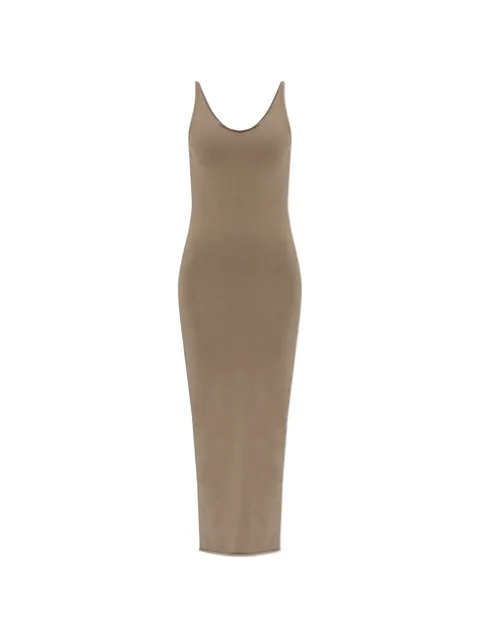 midi ribbed dress