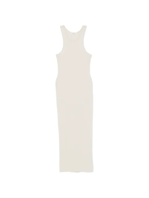 sleeveless midi dress