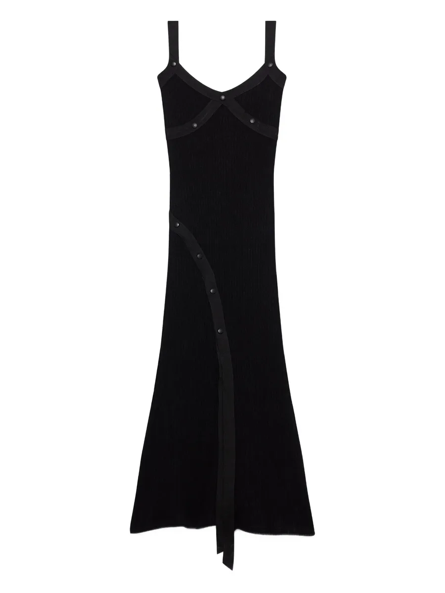 button strap dress 2