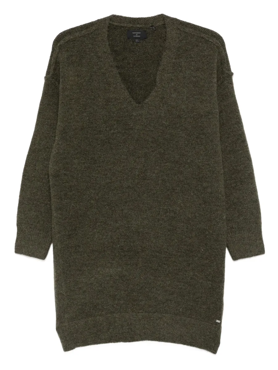 v-neck dress 2