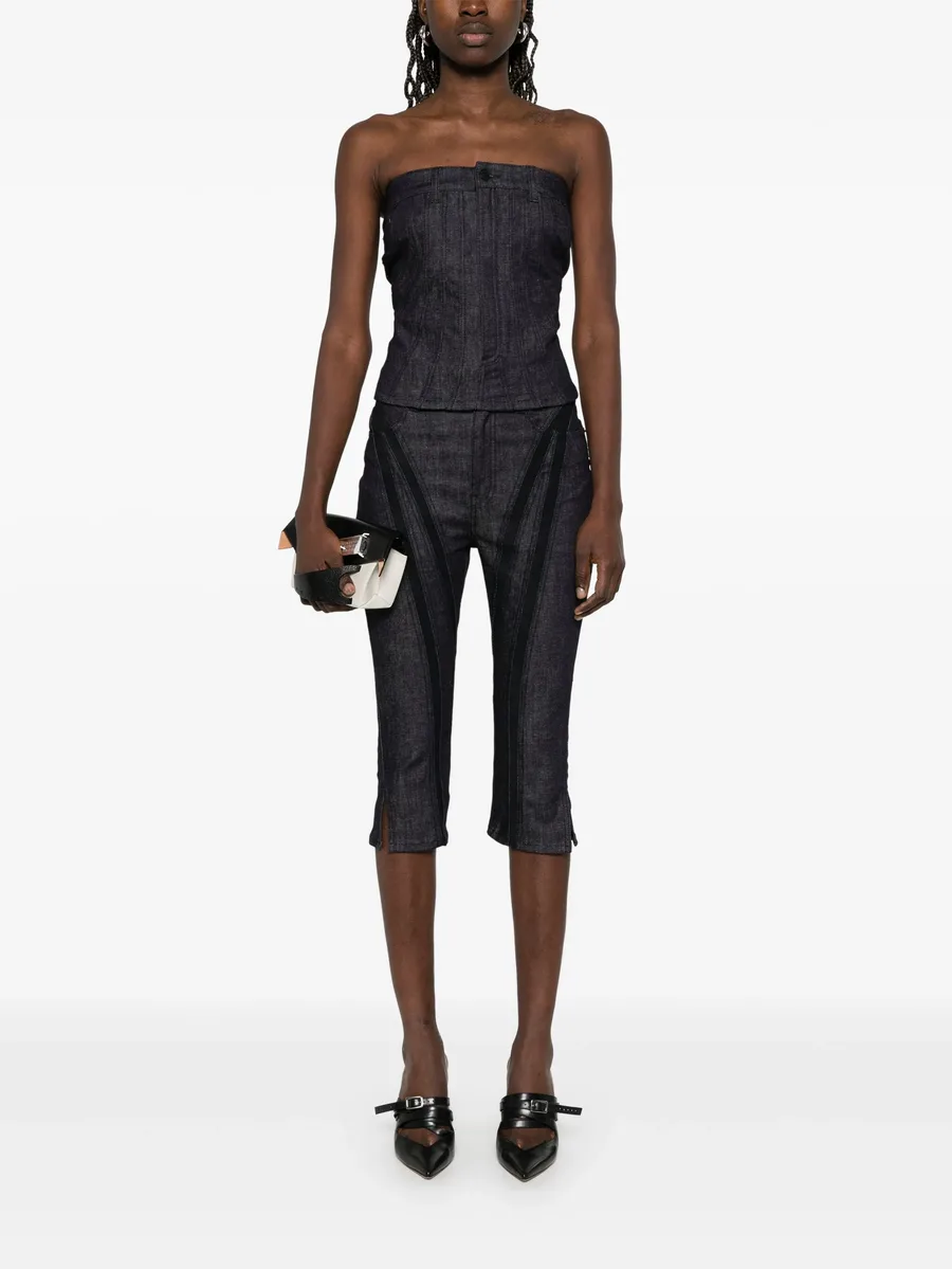 denim bustier top 4