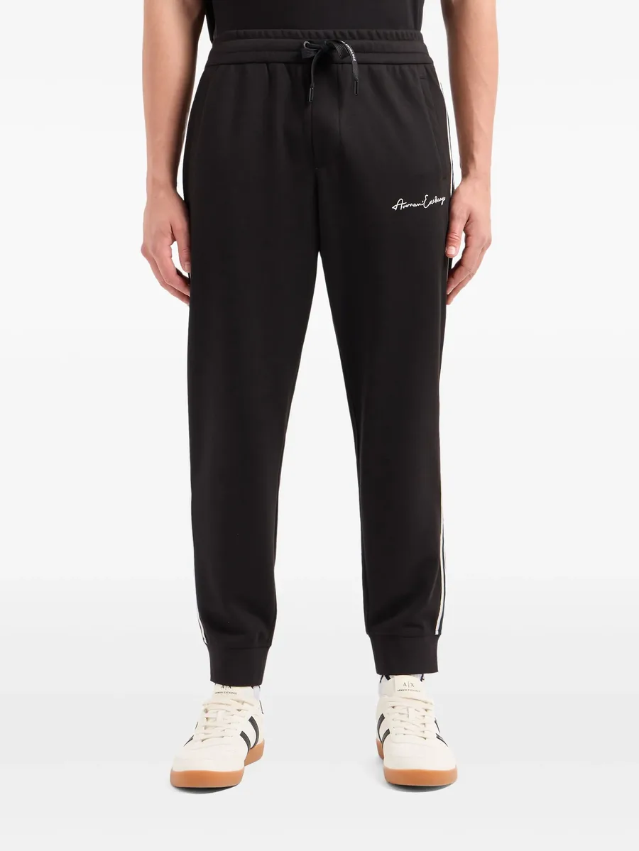 logo-embroidered track pants 3
